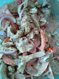 Savesave kerabu seafood ala thai for later. Kerabu Perut Siam