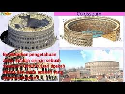 In a timeline, what does ce stand for? Kepentingan Seni Bina Colosseum