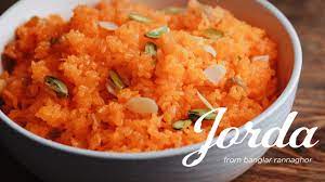 Carefully and slowly pour the chicken stock on top to cover rice. How To Make Biye Barir Sweet Jorda Youtube