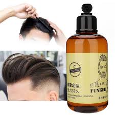 How to style men's hair like a pro in less than 10 minutes : Yuhenshop 200ml Men Hair Styling Gel Beauty Salon Moisturizing Retro Hair Oil Hair Wax Shopee Malaysia