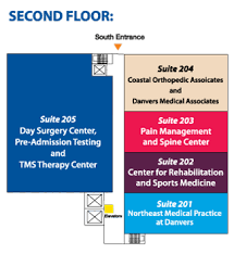 Outpatient Center Hospital Floor Map 2nd Floor Beverly