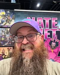 All set up and ready for the first night, of my first, #sandiegocomiccon !!  Table EE-04 in Artist Alley! #sdcc2024 #comicbooks #creatorowned