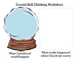 Creative Clinical Social Worker Cbt Worksheets Crystal Ball Counseling Kids