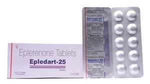 It's used to treat heart failure and reduce the risk of you you'll usually take eplerenone once a day. Eplerenone 25mg Tablets Packaging Size 10x10 Rs 3235 Box Id 18677994712