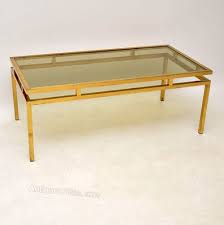 Free shipping on many items | browse your. Antiques Atlas 1960 S Vintage French Brass Glass Coffee Table