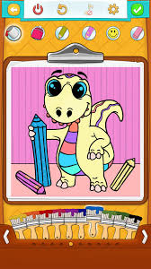 Drawing on the screen entertains children, brings them joy and happiness. Dinosaur Coloring Pages For Kids Android Iphone Ipad App Dinosaur Coloring Pages Dinosaur Coloring Coloring Pages