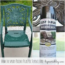 This video tutorial shows the simples steps it takes to successfully paint over laminate or. How To Paint Plastic Furniture A Makeover Liz Marie Blog
