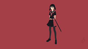 Clean, crisp images of all your favorite anime shows and movies. Wallpaper Anime Character Akame Ga Kill Red Background On Desktop Com Desktop Wallpaper Pictures Images