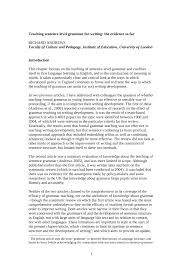 Foreign language free online resources for schools shifting online during coronavirus pandemic: Pdf Teaching Sentence Level Grammar The Evidence So Far