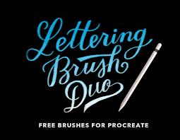 You may feel more comfortable to study by using a larger screen instead of your mobile phone. Download Procreate Lettering Brush Font Otf Ttf