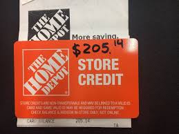 Coupons Giftcards 205 14 Home Depot Store Credit Gift Card Coupons Giftcards Store Credit Cards Home Depot Store Gift Card