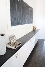 The Everygirl S Favorite Ikea Hacks The Everygirl Floating Cabinets Dining Room Console Ikea Floating Cabinet