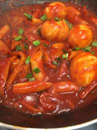 Hot And Spicy Rice Cake Tteokbokki Recipe Tteokbokki Recipe Recipes Food