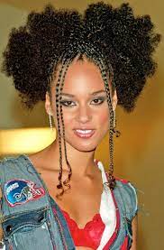 When something works for you. Alicia Keys Beauty Evolution Black Hair 90s Hair Styles 90s Hairstyles
