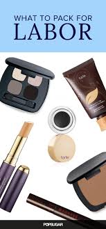 What To Pack In Your Makeup Bag Before Going Into Labor Makeup Bag Hospital Bag For Mom To Be How To Look Pretty
