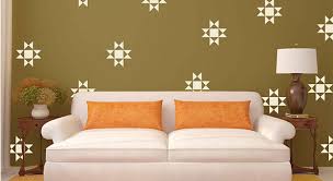 Spray paint is durable and provides light, even coats, which really helps to avoid paint leakage under the stencil. Latest Wall Stencil Designs Best Wall Stencil Images For Your Walls