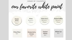 We distressed the wings to finish them…i've told you that my new favorite white paint is behr marquee cameo white.don't you think it's perfect? My Favorite White Paint House Of Valentina