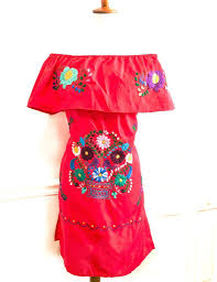 Mexican Dress Campesino Bonita Boutique Free Shipping Mexican Bonita Boutique Traditional Mexican Dress Mexican Dresses Embroidery Dress