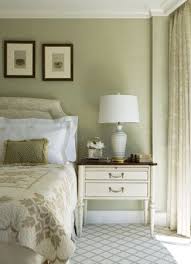 The colors of walls influence our mood and feeling every time we see it. Playful Pied A Terre Home Design Magazine Sage Green Bedroom Green Bedroom Walls Green Master Bedroom
