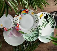 Gifi France Gifi Officiel Photos Et Videos Instagram Tableware Tropical Plates