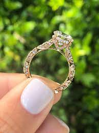 Tacori Engagement Rings Golden Engagement Ring Tacori Engagement Rings Amethyst Ring Engagement