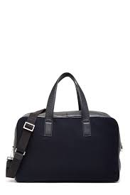 Jack Spade Wool Genuine Full Grain Leather Overnight Bag Hautelook