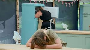 Busty amateur ebony cuties in glasses from yanks natalia johnson vibrating her delicious black snatch. A Heat Wave Melts The Nostalgic Fun Of The Great British Baking Show S 1980 S Week