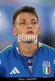 Bologna, Italy. 4 June 2024. Mateo Retegui of Italy attempts a bicycle kick  during the friendly football match between Italy and Turkey. Credit: Nicolò  Campo/Alamy Live News Stock Photo