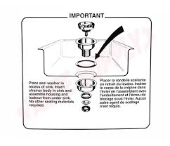 Even more frustrating was when both plugs stopped sealing, so we couldn't swap the plugs. 41 0658 Novanni Kitchen Sink Basket Strainer Assembly Amre Supply