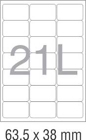 We did not find results for: Buy Novajet Mgpl 21 Labels Per A4 Size Sheet Multi Purpose Self Adhesive Labels Label Size 63 5 X 38 Mm Pack Of 25 Sheets Online At Low Prices In India Novajet