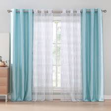 Walsh 4 Piece Curtain Panel Set Living Room Decor Curtains Curtains Living Room Curtains