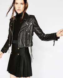 17 Reasons To Finally Invest In A Leather Jacket This Fall Via Whowhatwear Leather Jacket Fashion Black Leather Jacket Outfit