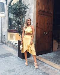 Loved my dress for the finale. Bianca Ingrosso On Instagram I Ve Got So Many Questions About This Set That I Have In Black Yellow And Leopard It S My Dammode Klanningar Mode Modeklader
