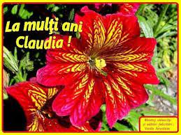 Sa ai o viata plina de fericire si impliniri! Claudia La Multi Ani 1 Youtube