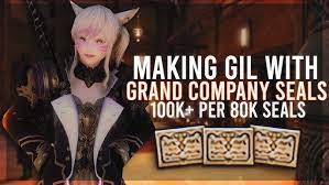 FFXIV how to make gil with your Grand company seals - YouTube