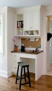 Built In Desk Office Nook And Kitchen Desks Kitchen Office Nook Home Command Center Kitchen Desks