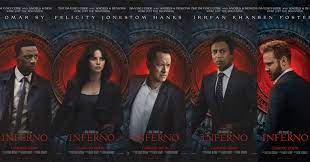 Audience reviews for inferno oct 11, 2018 the third film of the langdon trilogy starts out a bit messy, mirroring the protagonist's lack of memory, but soon finds its footing. Inferno Stars Featured In Special Character Posters Cinema Bravo