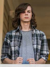 Carl Grimes Season 8 Gone Is The Eye Patch Chandler Riggs Tha Walking Dead The Walkind Dead