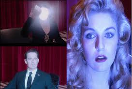 At the end of FWWM, does Laura see what Coop sees in Part 1? I used to  think that she sees herself