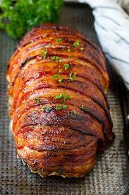 This meatloaf is really delicious! Bacon Wrapped Meatloaf Dinner At The Zoo