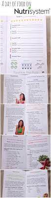 Nutrisystem Daily Meal Plan Daily Meal Plan Nutrisystem Diet Nutrisystem