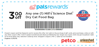 Petco 3 Off Science Diet Cat Food Printable Coupon Printable Coupons Science Diet Cat Food Science Diet