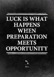 Luck Is When Preparation Meets Opportunity Seneca Quote Etsy Seneca Quotes Quote Posters Wisdom Quotes