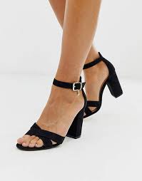Pregnancy is one of the most pregnancy yoga has many benefits. Office Holborn Schwarze Sandalen Mit Blockabsatzen Und Gekreuzten Fersenriemen Asos