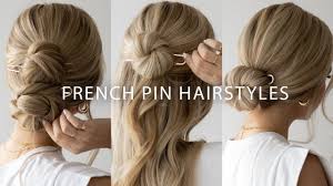 The comb over hairstyle is an incredibly popular style for men whether they're balding or not. 4 Easy Ways To Use A French Pin Youtube