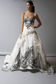 Wedding Gown Gallery Black White Wedding Dress Wedding Dress Organza Wedding Dresses