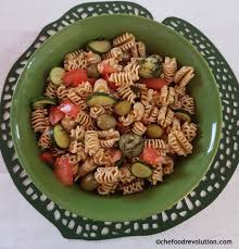 Insalata di pasta con zucchine. Insalata Di Pasta Con Radiatori Integrali Imbattibile Per Chi Ha Fretta