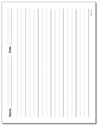 Handwritting practice paper for kids: Fabulous Printable Cursive Paper Samsfriedchickenanddonuts