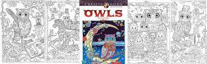 Superhero coloring pages owl coloring pages abstract coloring pages doodle coloring creative haven coloring books anatomy coloring book book flowers super cute animals owl crafts. Amazon Com Creative Haven Owls Coloring Book Adult Coloring 9780486796642 Marjorie Sarnat Books