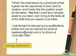 5 Ways To Write A Cover Letter Wikihow
